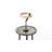 Modern 12W LED Table Lamp 18" - 2700K Warm Light- Angled Design in Matte Black