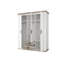 Kit 3 Door Manufactured Wood Wardrobe