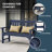 Laguna Poly 3-Piece Bench With Coffee Table-107083441