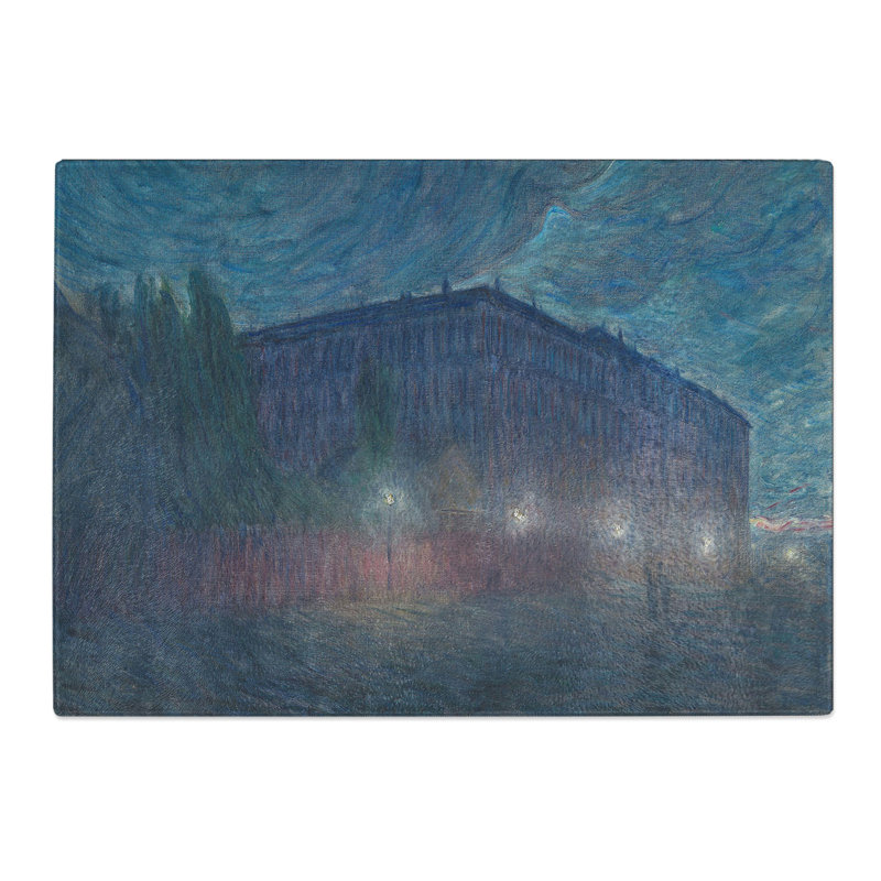 Stormy Night by Eugene Jansson Chopping Board, 28.5cm W x 39cm L