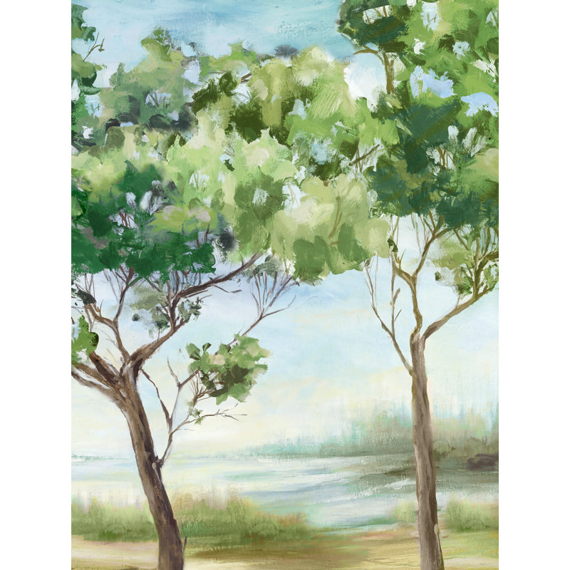 Été vert forêt II, H 40 po x l 30 po