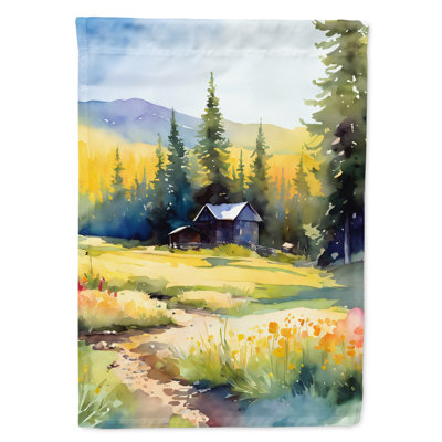 Double Sided 40'' H x 28'' W Polyester House Flag