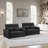 Turku 53" Wide Modern Upholstery Convertible Sleeper Sofa With Adjustable Backrest-101644152