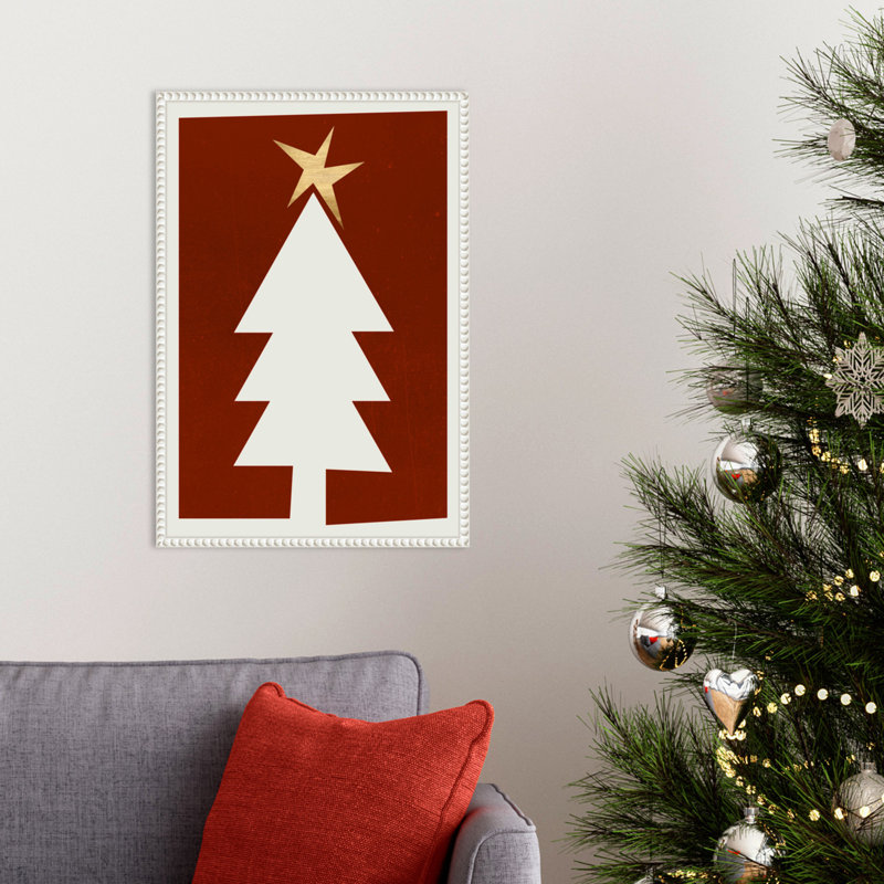 «Oh Silent Night» par Kubistika, reproduction d'art sur toile encadrée, H 23 po x l 16 po