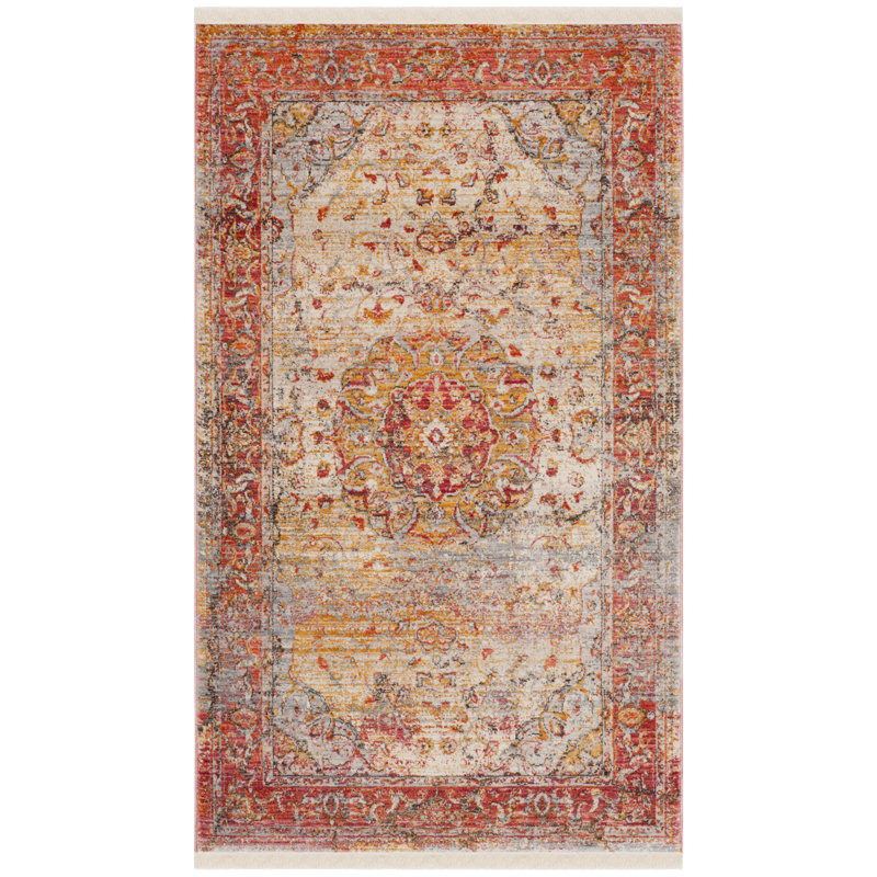 Tapis safran Johnsville, Rectangle 2 pi 6 po x 4 pi
