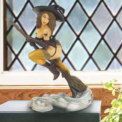 Tattooed Temptress Witch Figurine