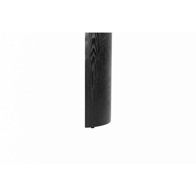 60"Thick Top Entryway Table, Black
