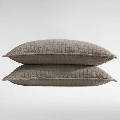 Garment Washed Cotton Shams