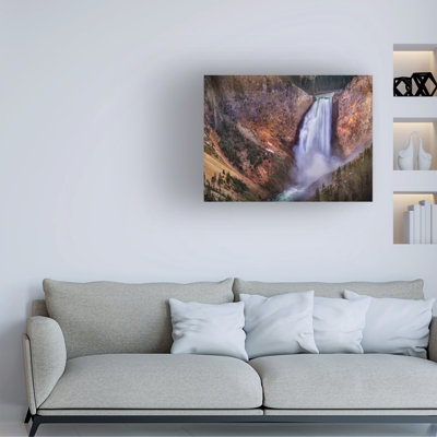 Ignacio Palacios Lower Falls Grand Canyon Canvas Art