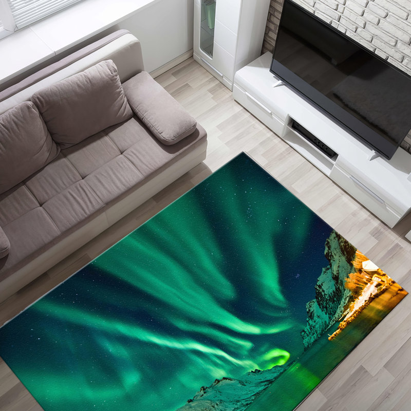 Featuring an Engaging Geometric Design This Soft Pile Rug Brings a Touch of Modern Aesthetics to Any Living Space