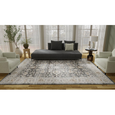 Tapis lavable à la machine Whitley Midnight Dream