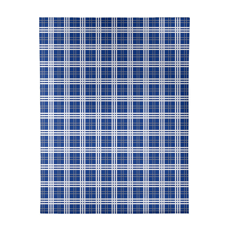 Plaid Indoor Rug, Rectangle 9' x 12'