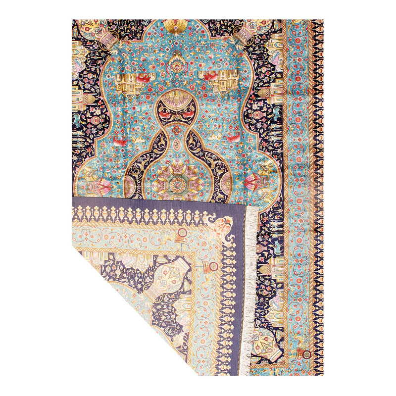 Persian Qum Design Rug 6'6"X 9'7"