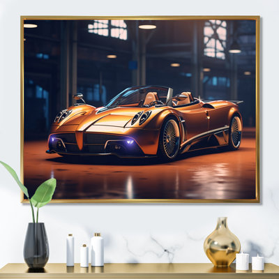 " Neon Italian Exotic Car "