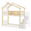 Lit superposé Sturdy House, rangement multifonctionnel et garde-corps