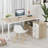Latwon L-Shaped Steel Writing Desk-1431048901