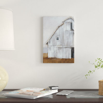 « abandonné grange ii », reproduction d’impression sur toile