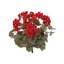 18 pouces géranium rouge, faux floral pour les arrangements de vase et la décoration intérieure