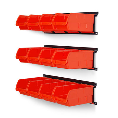 Wall Mounted Garage Tool Storage Rack