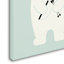 Art sur toile Anja «Be Brave Polar»-33246534