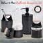 Ensemble d'accessoires de salle de bain rustique Yoann - galvanisé-282418447
