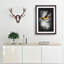 Eye of an Owl - Picture Frame Painting Print-56742443-56742442