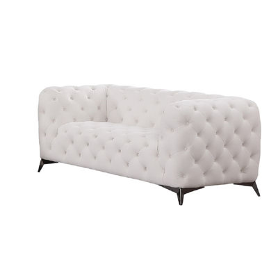 Canapé modulaire en flanelle 75,5 po