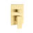 10" Shower Head & Handheld Ceiling Mounted System In Brushed Gold For Bathroom - Finish-122402442
