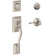 Addison Handleset with Deadbolt and Door Lever and Rosette