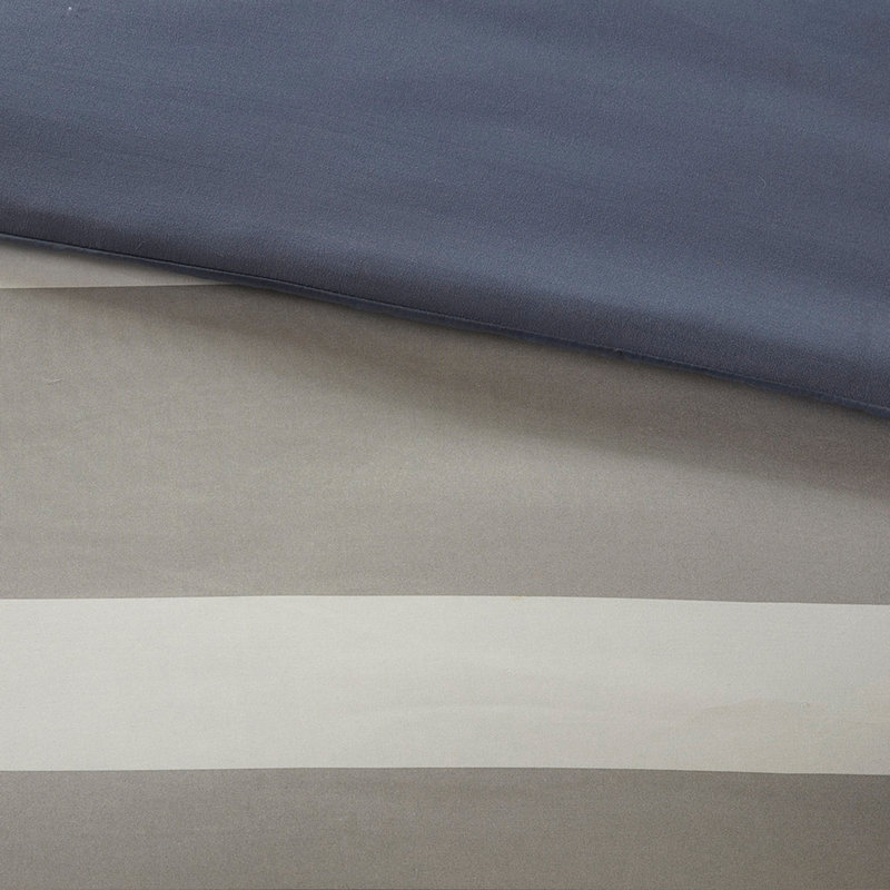 Striped Comforter Set With Bed Sheets