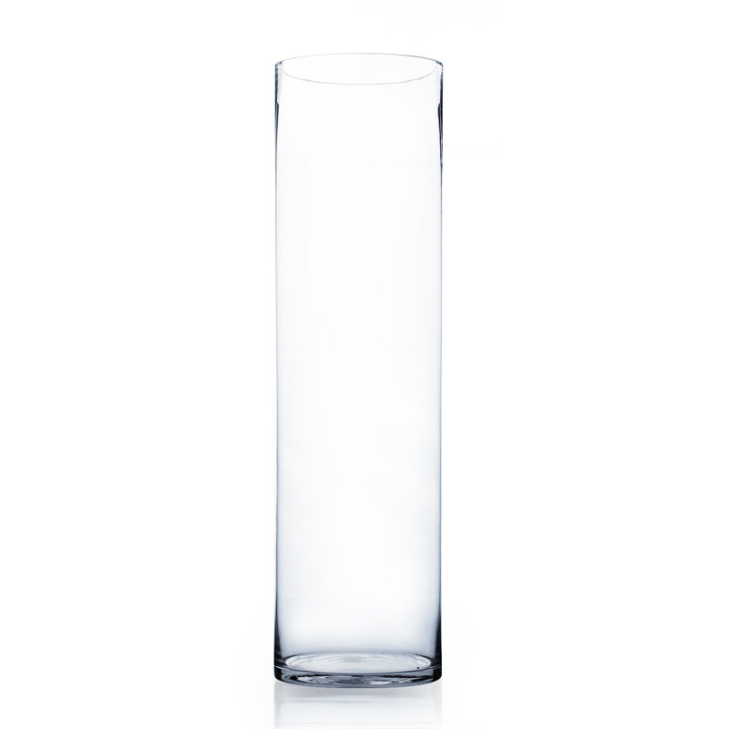 Vase en verre Mikaela, H 4 po x l 8 po x p 8 po