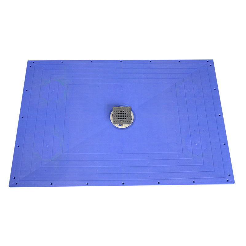 Bonde de douche centrale 48 po x 32 po Uni-green Curfess