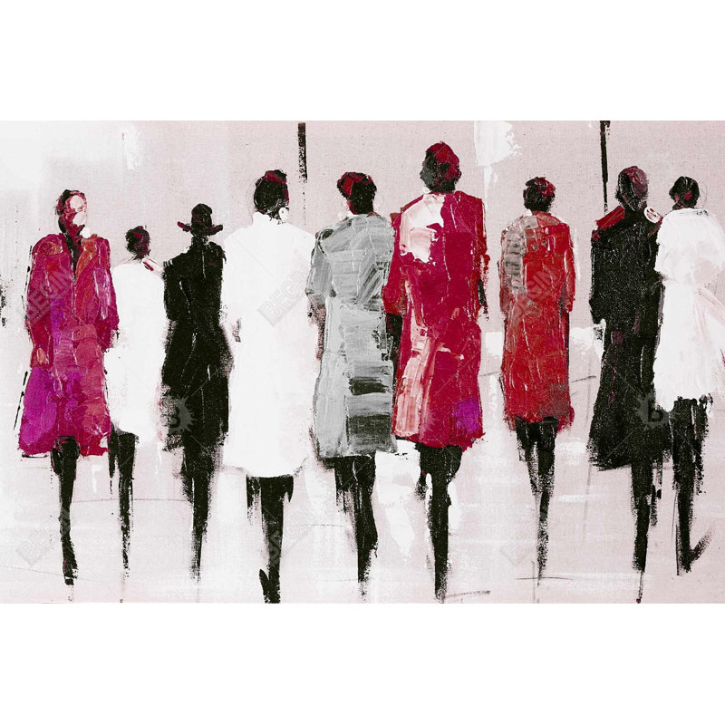 «Walk» sur toile