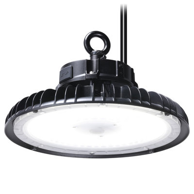 Commercial Ufo Led High Bay Light 3cct, 0-10v Dimmable, 3000k/4000k/5000k, 100-277v, Dlc& Ul Listed -  LEONLITE, F-32659