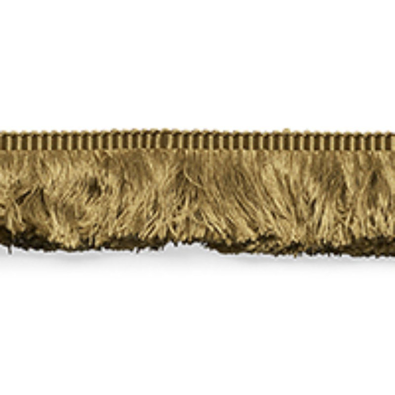 Francois Silk Brush Fringe, Olive