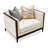 Belmont Place Matching Chair - Cream/espresso
