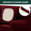 Textured Grid Soft Stretch Separate Box Cushion Sofa Slipcover-392365270-393058087
