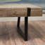 Élégante table basse de style industriel pour une décoration intérieure polyvalente
