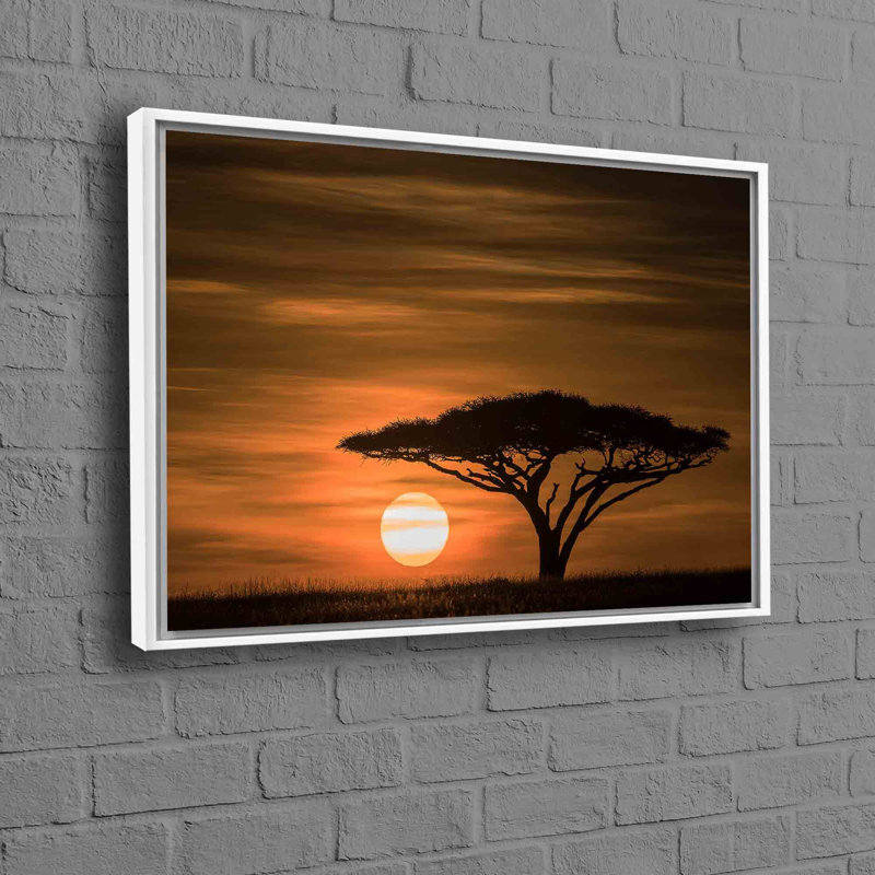 Print on Canvas, 35 cm H x 25 cm W, Framed Print without Mat, White