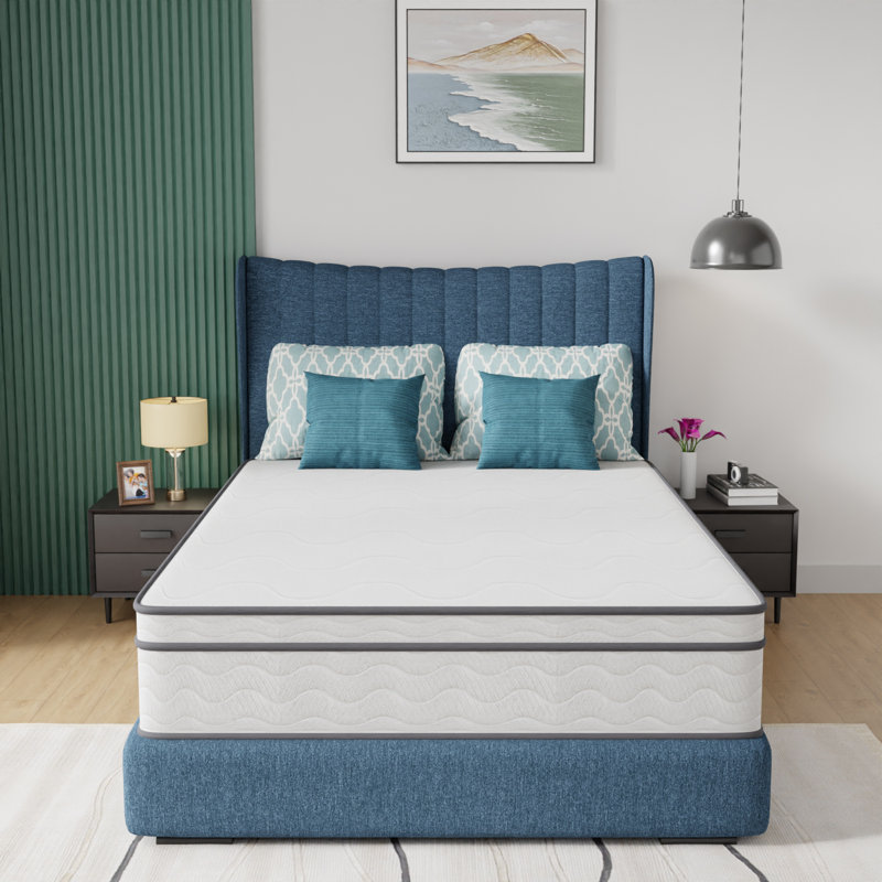 Scheinman FDW Firm Memory Foam Mattress, Full, High Profile (12”)