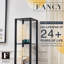 Lampe sur pied à colonne 64 "avec tablettes 64". Contrôle complet de la luminosité et changement de couleur-328687747