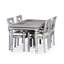 Ensemble repas carré 5 pièces-327519622