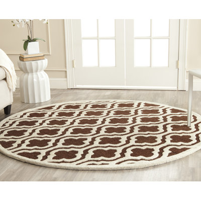 Cannen Hand Tufted Wool Geometric Rug
