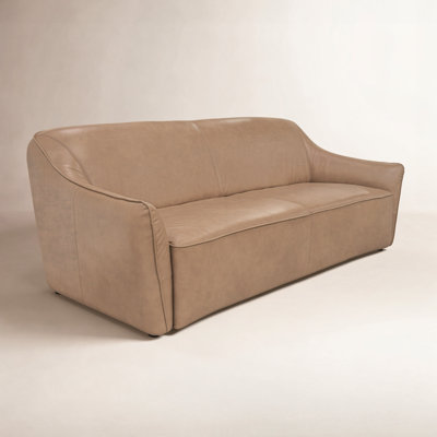 Iris 84" Genuine Leather Sofa