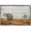 «Single Farmhouse On The Farm», reproduction sur toile-756877116