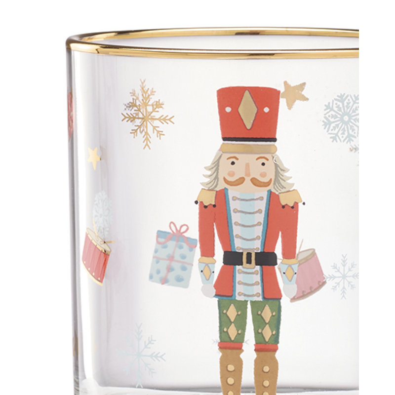 Lenox Nutcracker Ballet DOF Glasses, Set of 4