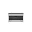  Meuble-lavabo mural simple 34 po avec comptoir en résine noire pour petits espaces-117226374