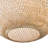 Hand-Woven Boho Round Bamboo Pendant-1760923679