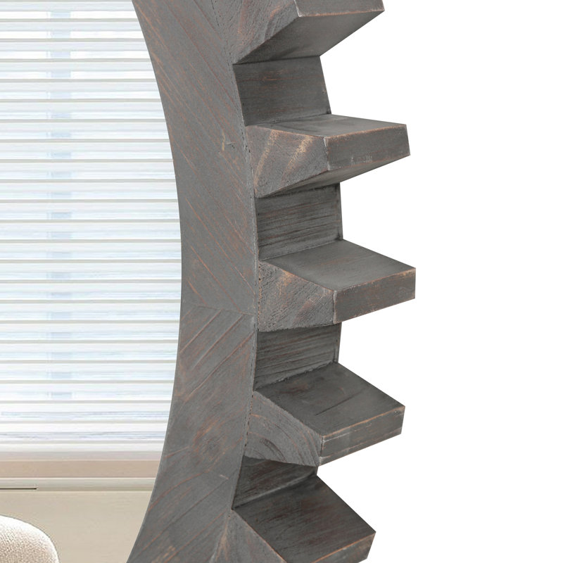 Miroir décoratif en bois