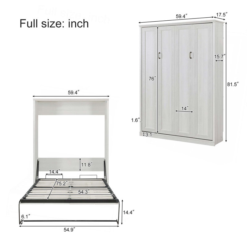 Demi-lit escamotable à fermeture automatique et semi-ouvert idéal pour la chambre d'amis, la chambre d'amis, le bureau personnel